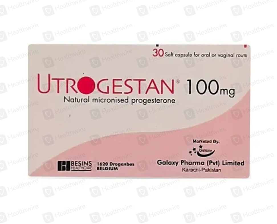 Utrogestan (100Mg) 30 Caps