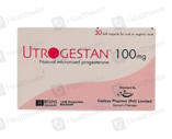 Utrogestan (100Mg) 30 Caps