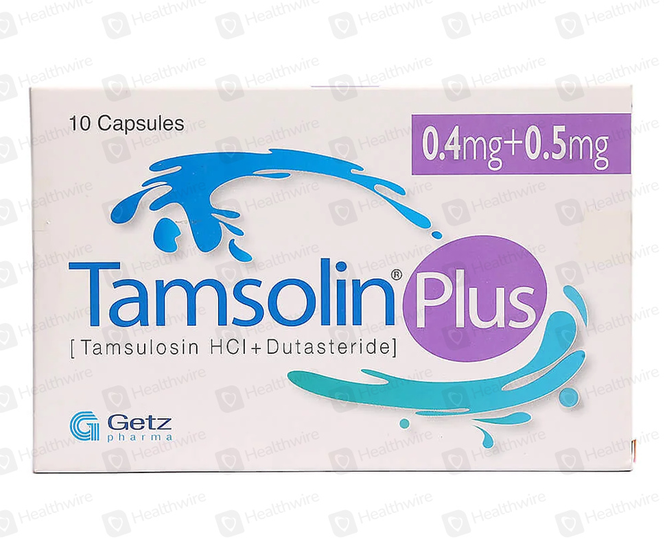 Tamsolin Plus (0.5/0.4Mg) 10 Capsule