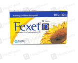 Fexet-D (60/120Mg) 10 Tablets