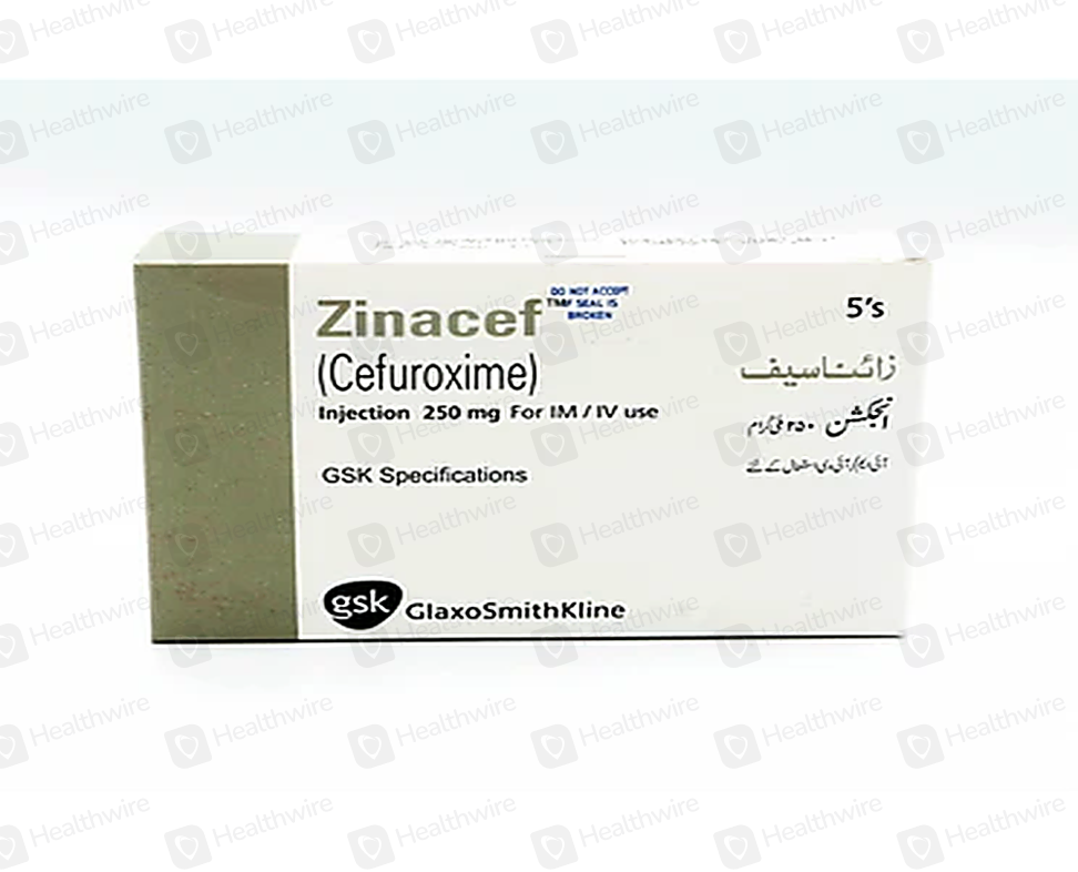 Zinacef (250Mg) 1 Vial Injection