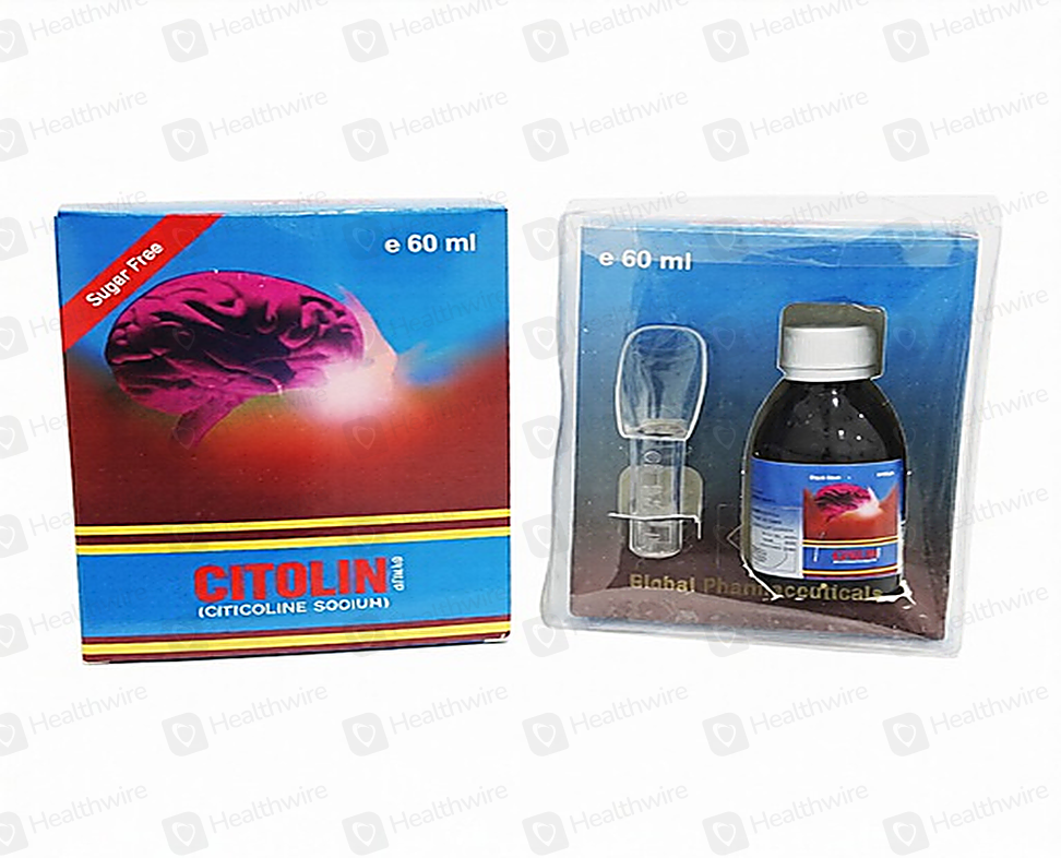 Citolin (100Mg/Ml) 60Ml Syrup