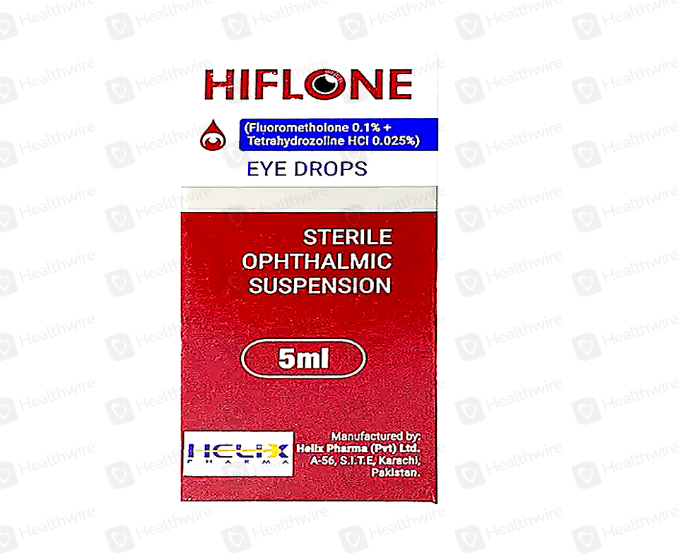 Hiflone (0.1/0.025%)5Ml Eye Drops