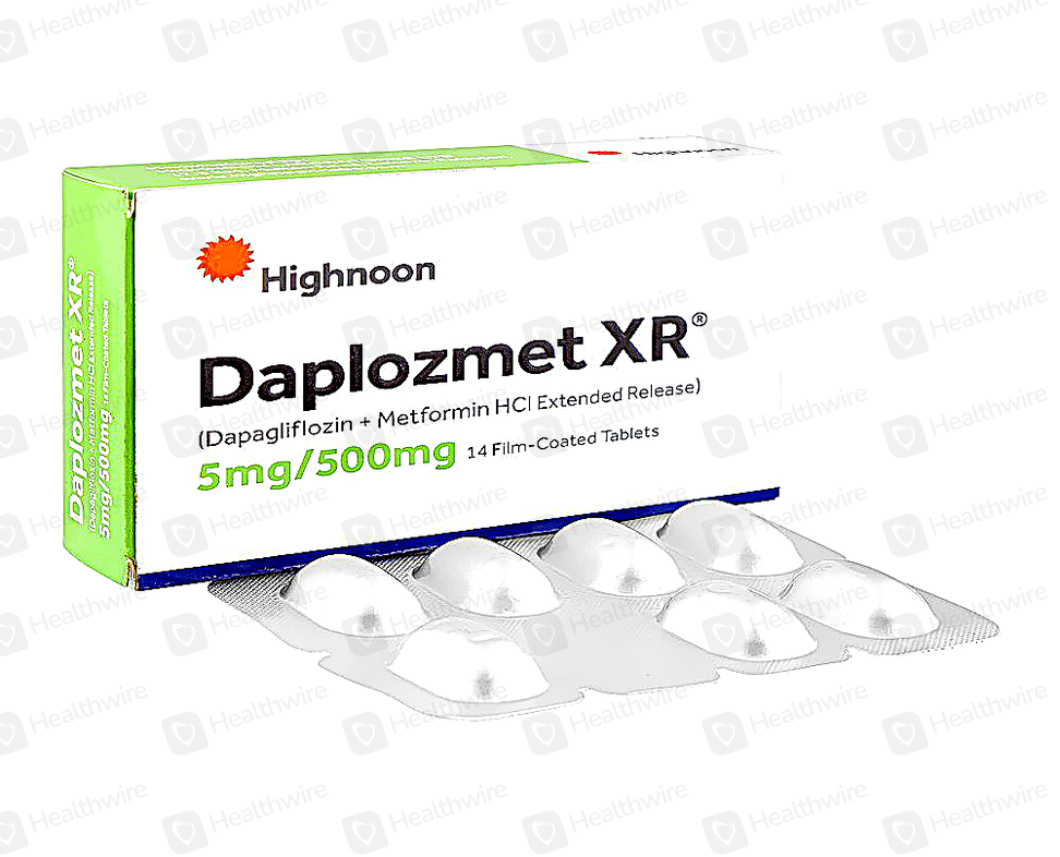 Daplozmet Xr (5/500Mg) 14Tablets