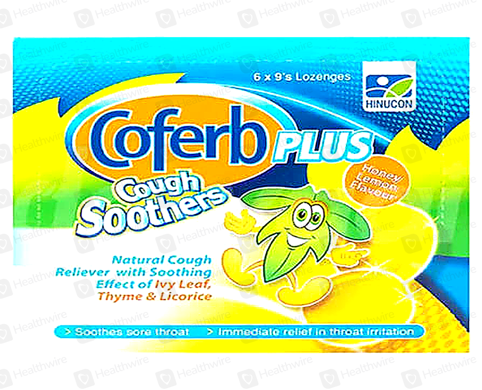Coferb Plus (Cough Soothers) 54 Lozenges