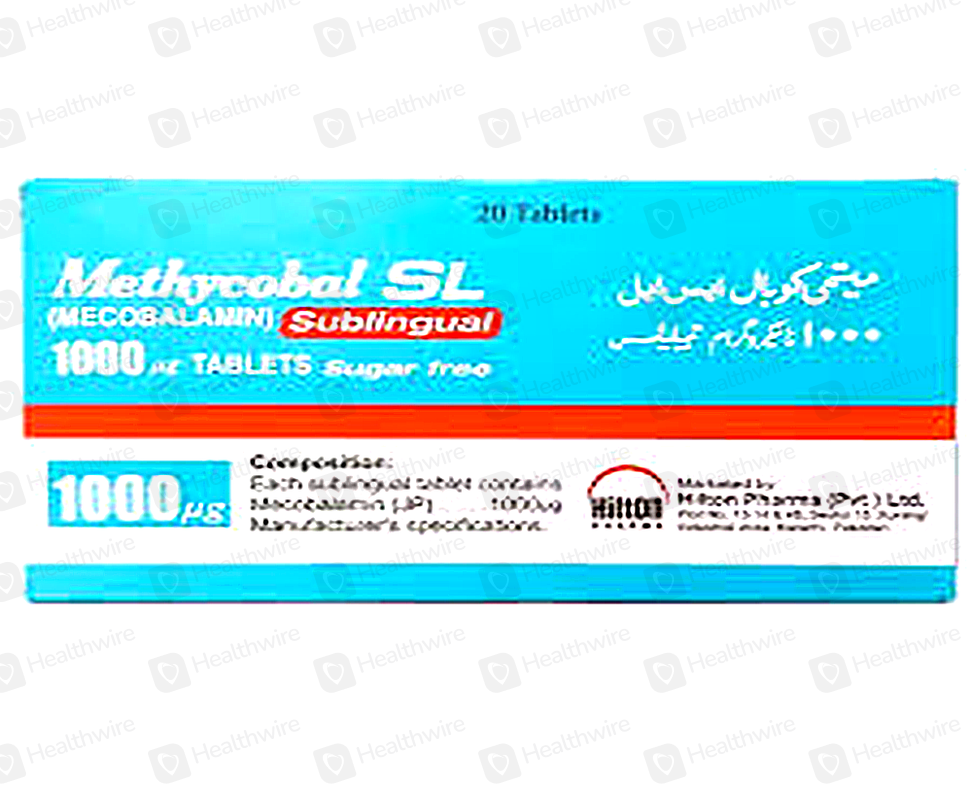 Methycobal Sl (1000Mg) 20 Tablets