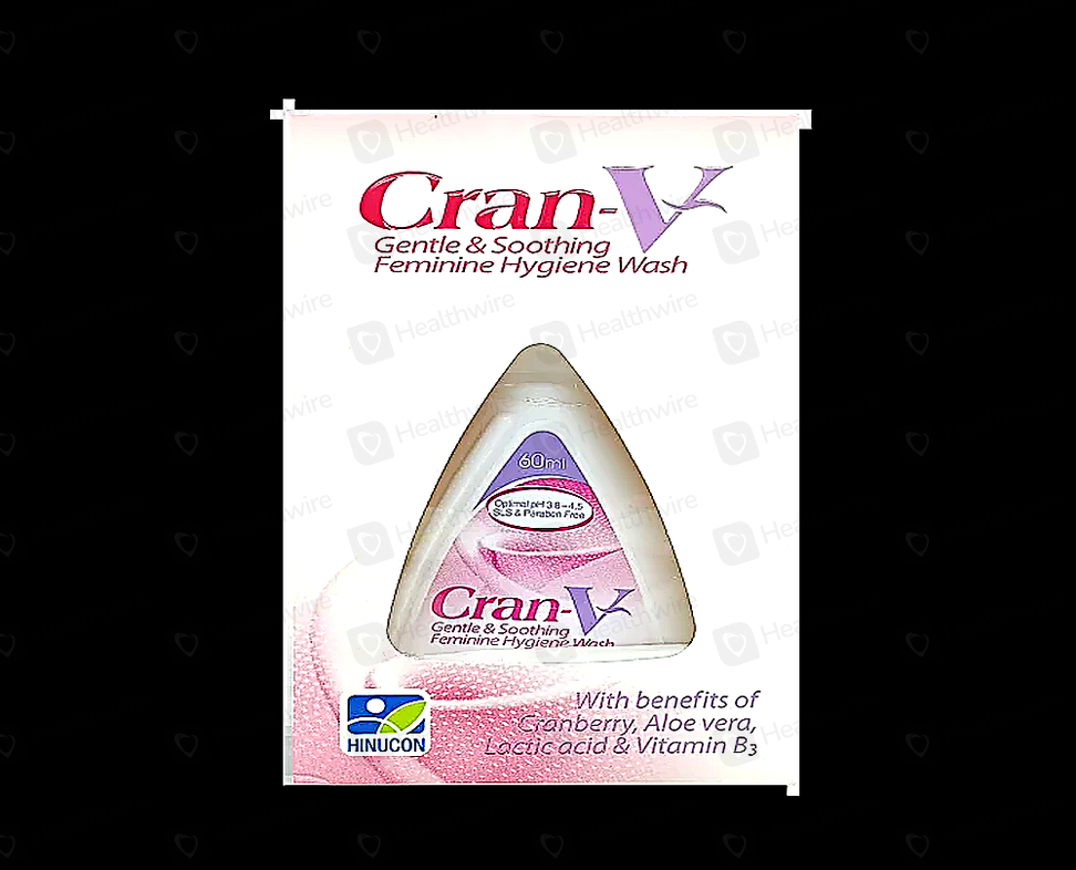 Cran-V Feminine Hygine (60Ml) Wash