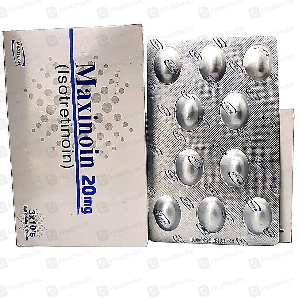 Maxinoin (20Mg) 30 Capsules