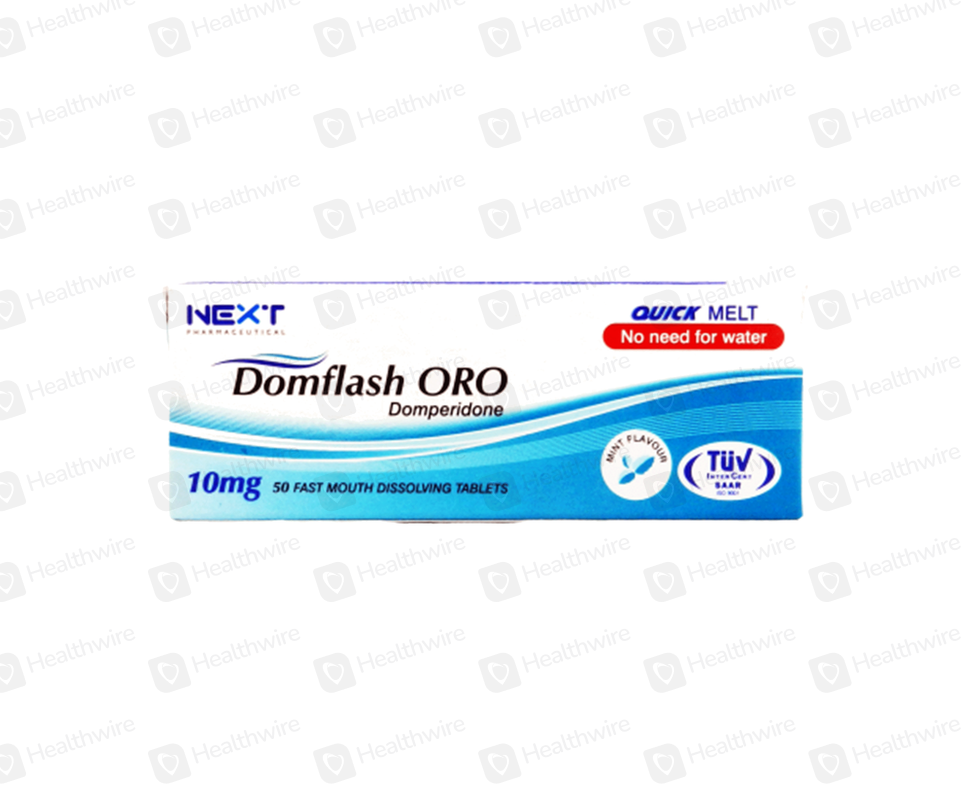 Domflash Oro (10Mg) 50 Tablets
