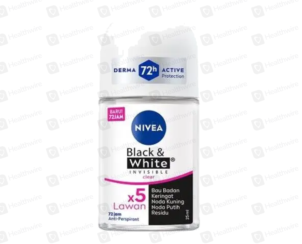 Nivea Roll On Invisible Clear 50Ml