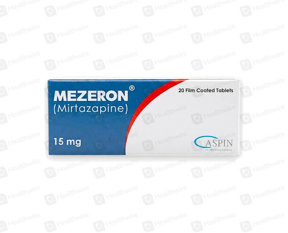 Mezeron (15Mg) 20 Tablets