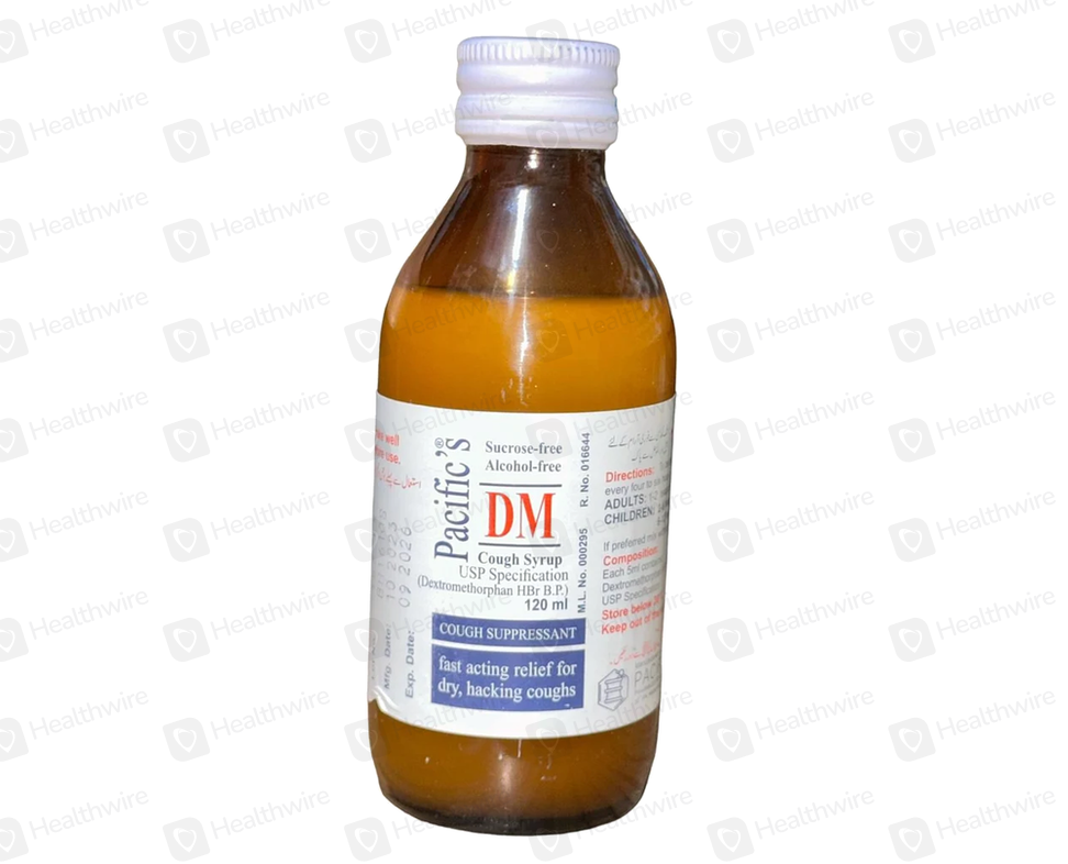 Pacific Dm (12.5Mg/5Ml) 120Ml Cough Syrup