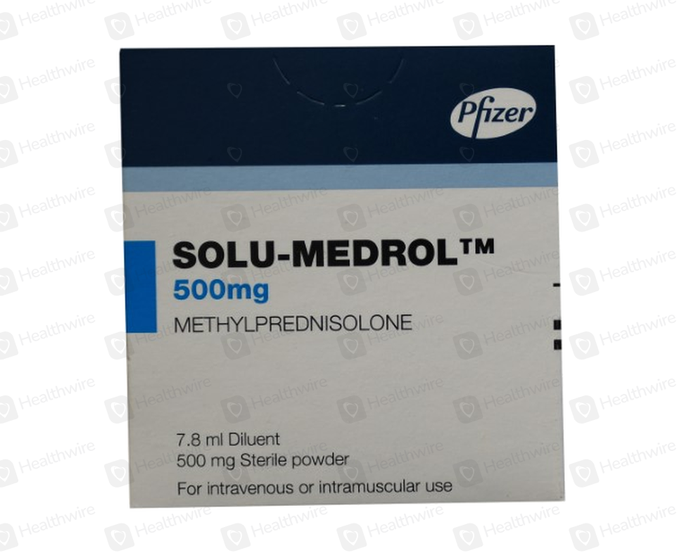 Solu-Medrol (500Mg) 1 Injection