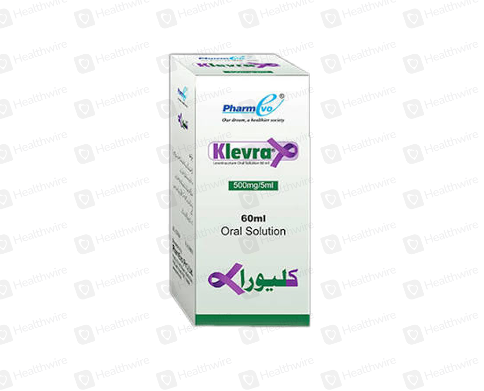 Klevra (500Mg/5Ml) 60Ml Solution