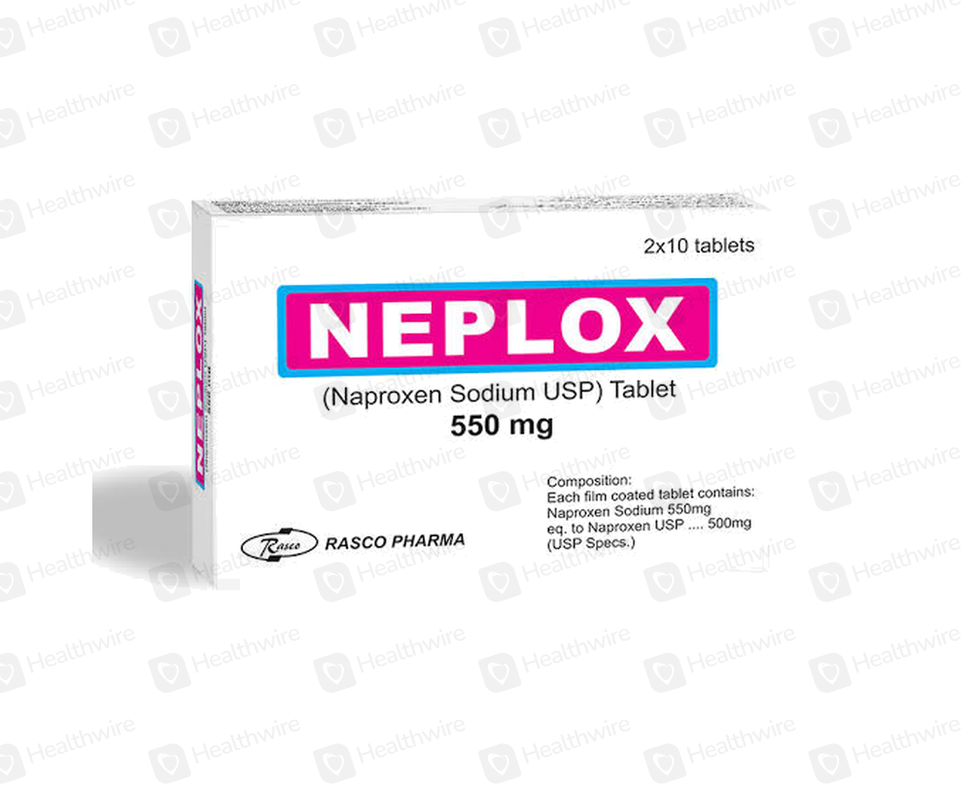 Neplox (550Mg) 20 Tablets