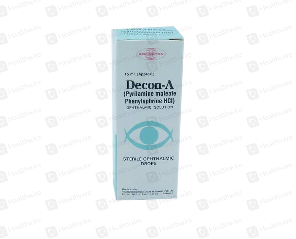 Decon-A (1/1.2Mg/Ml) 15Ml Eye Drops