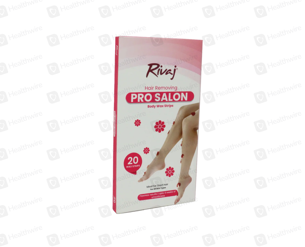 Rivaj Body Wax Strips 20S