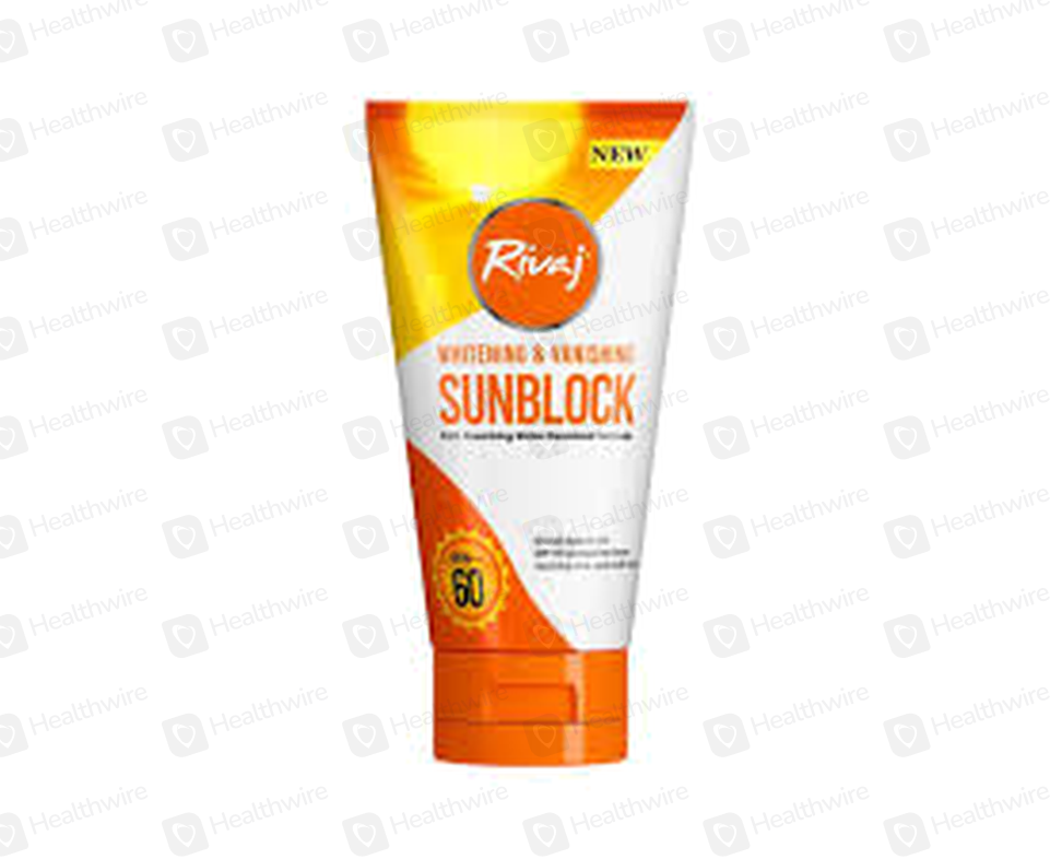 Rivaj Sunblock Spf60 Vitamin C (100Ml)