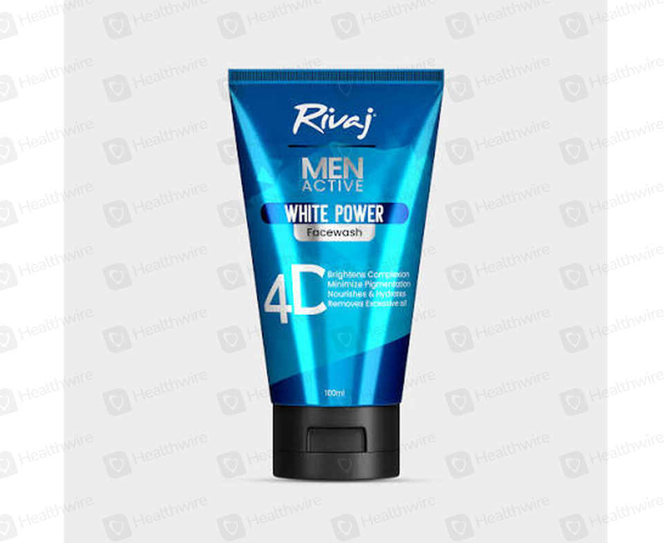 Rivaj Men White Power Face Wash