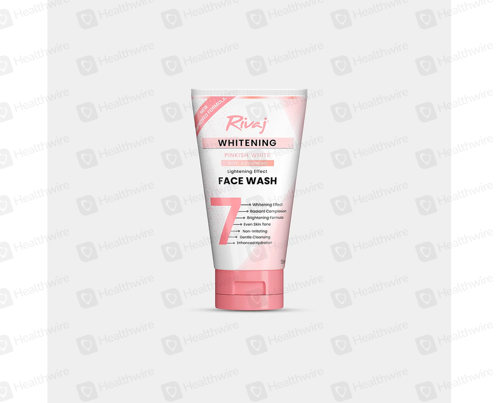 Rivaj Pinkish Wjite Facewash 50Ml