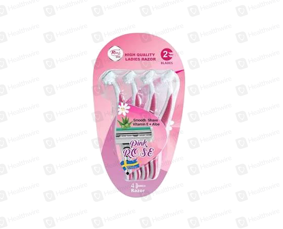 Rivaj Women Razor Pink Rose & Aloe (4S)