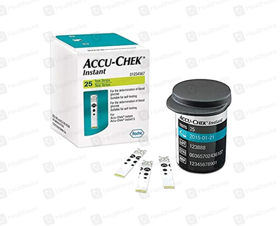 Accu-Chek Instant (Blood Glucose) 25 Test Strips