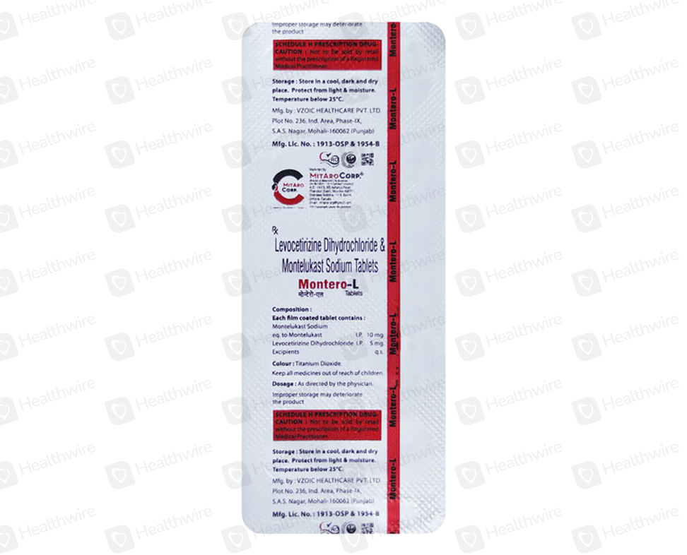 MONTERO 10MG 14S  TAB