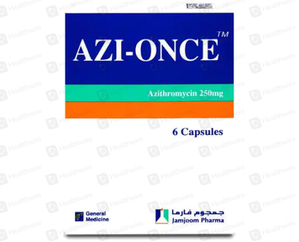 Azi-once 250mg cap