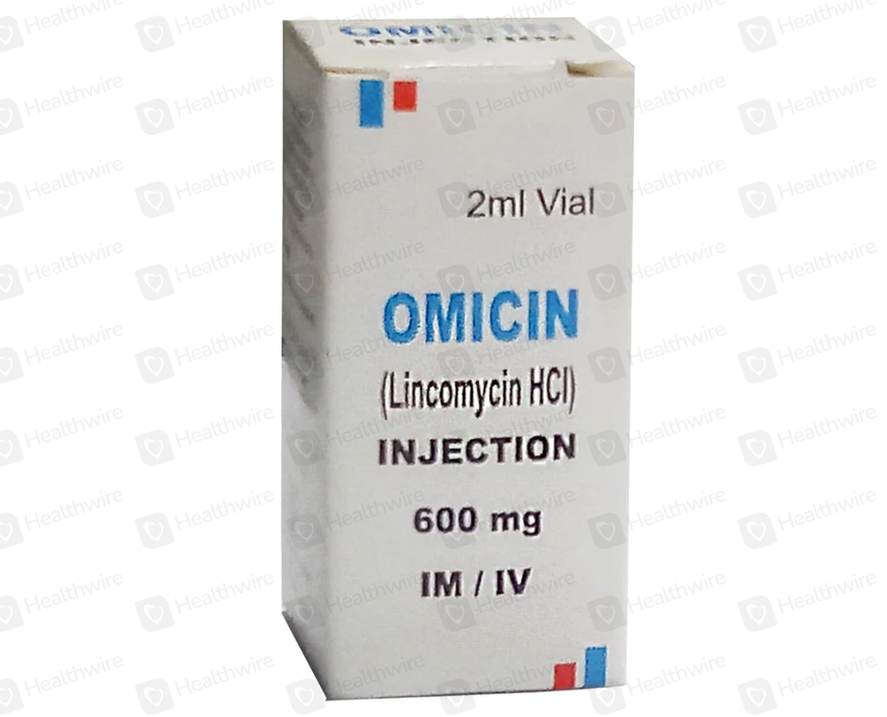 Omicin (600Mg) 2Ml, 1 Vial Injection