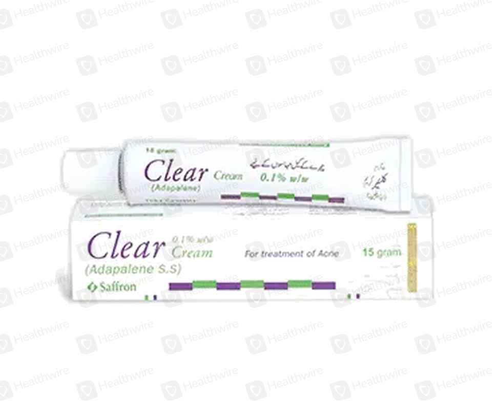 Clear (0.1%) 15G Cream