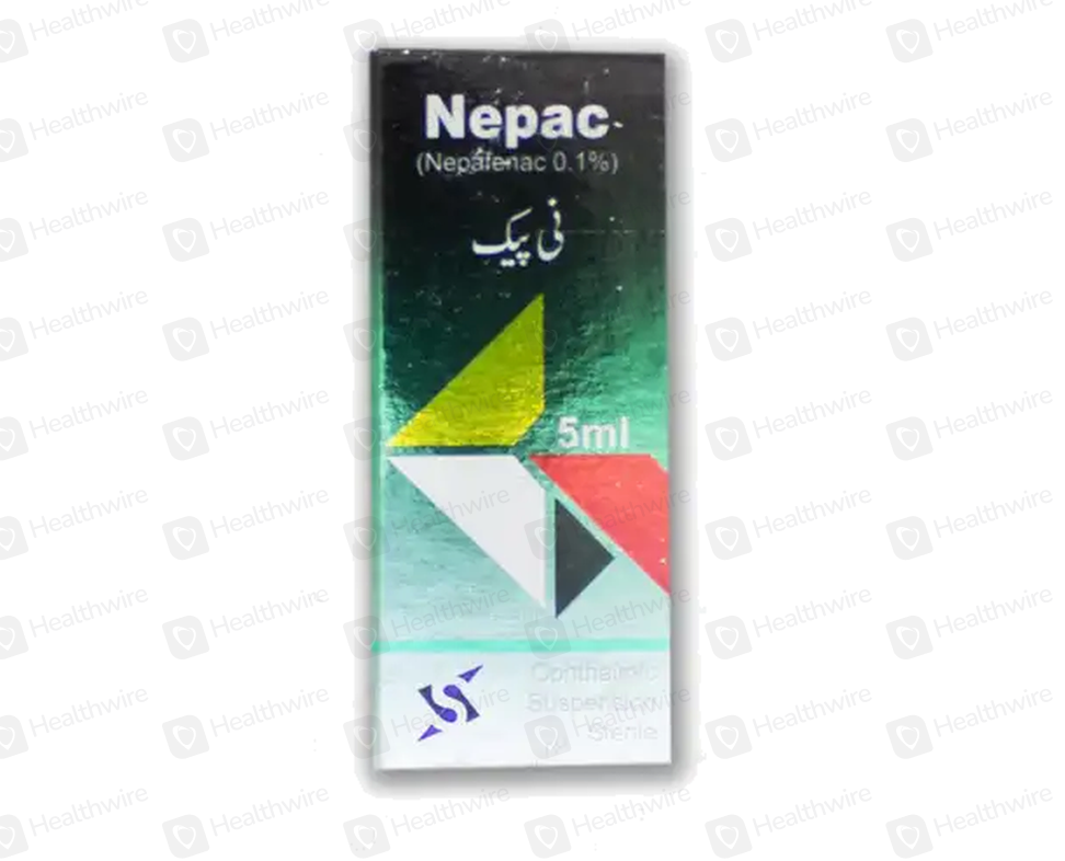 Nepac (0.1%) 5Ml Eye Drops