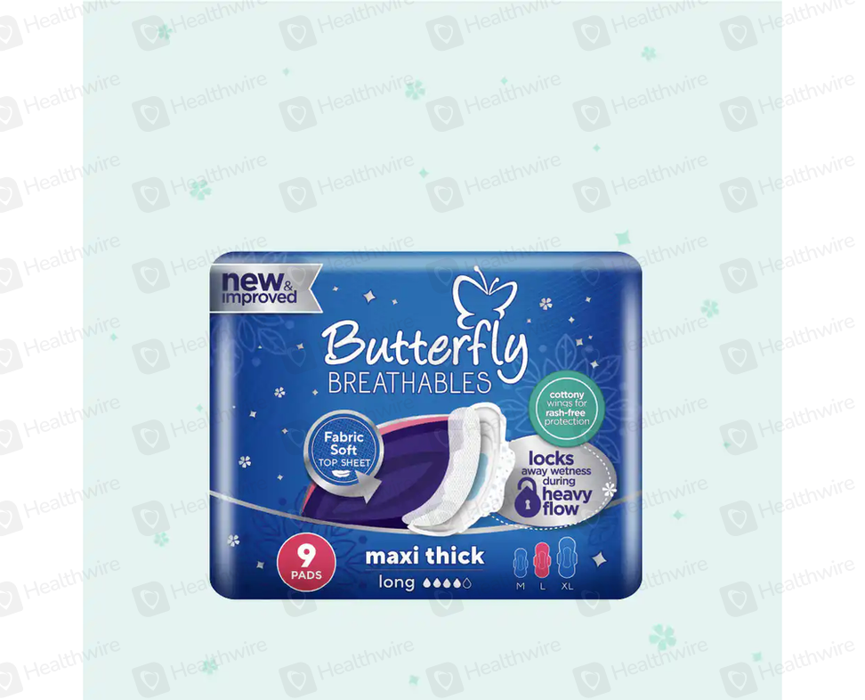Butterfly Organic Maternity Pad 9Pcs