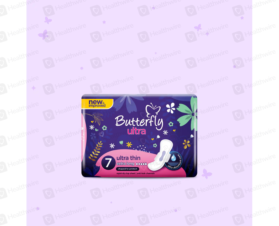 Butterfly Ultra Thin Extra Long 7 Pcs