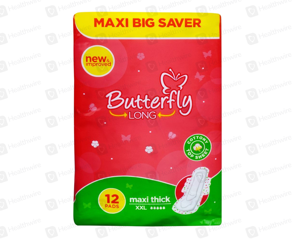 Butterfly Long Maxi Thick (Xxl) 12Pc