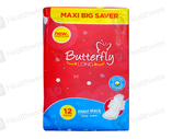 Butterfly Long Maxi Thick (L) 12Pc