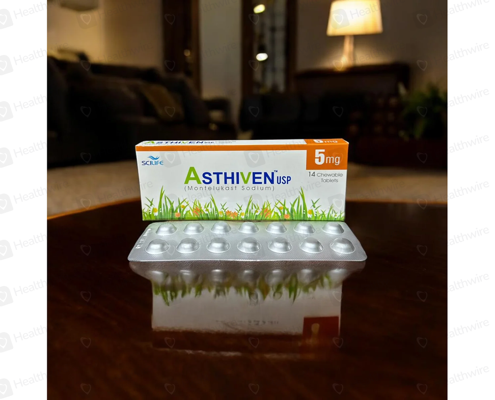 Asthiven (5Mg) 14 Tablets