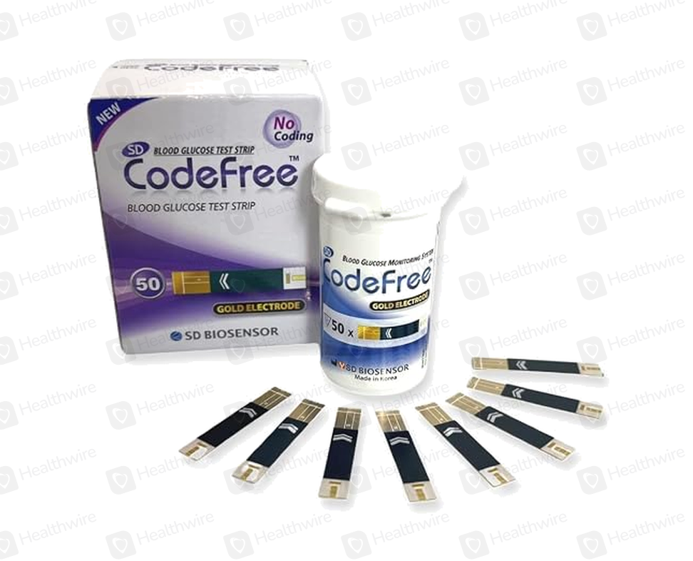 Codefree (Blood Glucose) 100 Test Strips