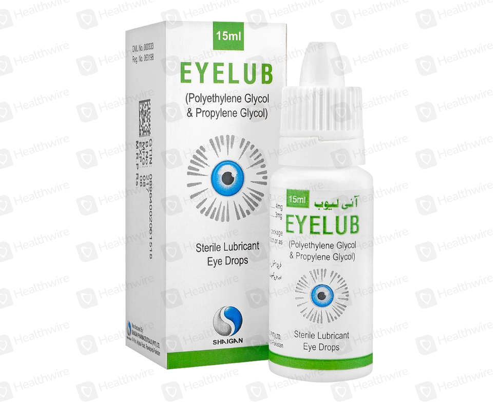 Eyelub (4/3Mg) 15Ml Eye Drops