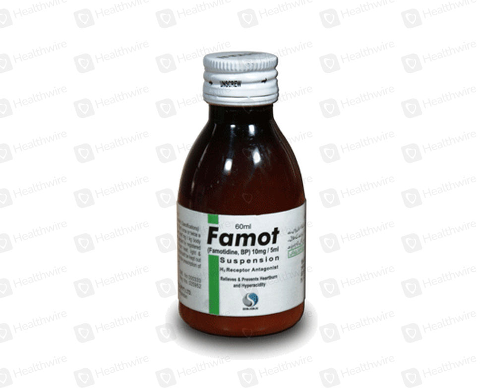Famot (10Mg/5Ml) 60Ml Suspension