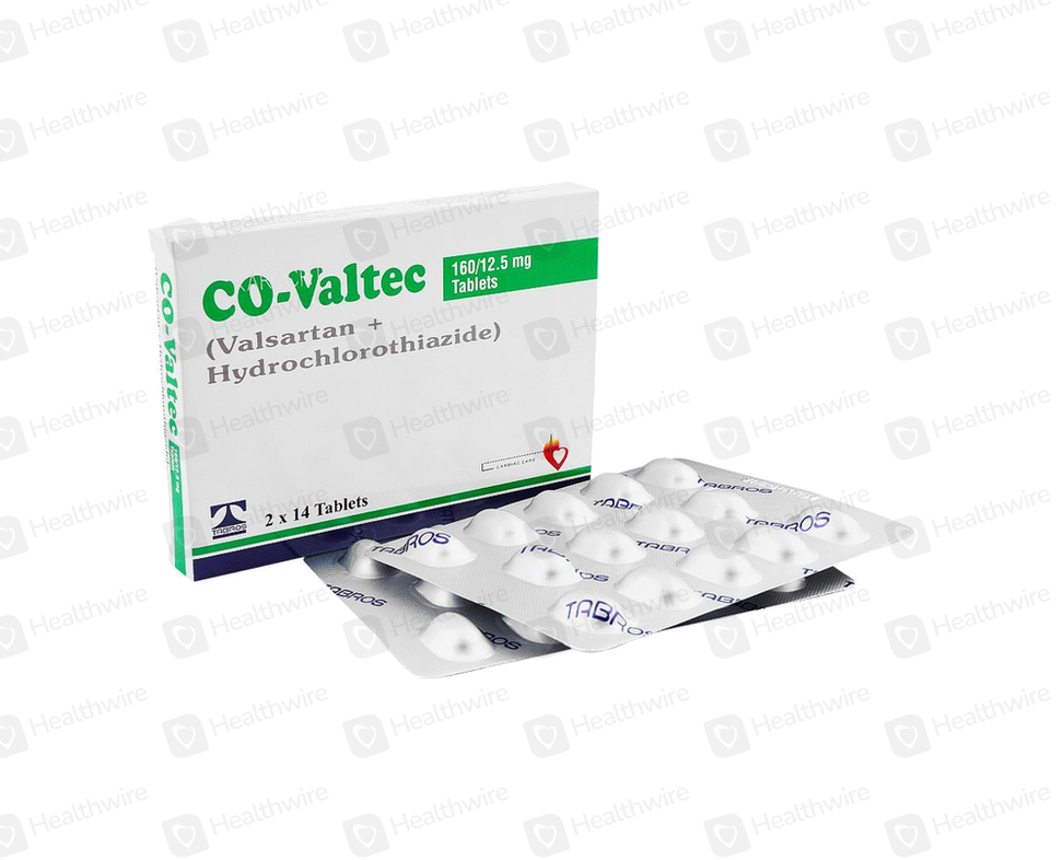 Co-Valtec (160/12.5Mg) 28 Tablets