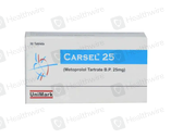 Carsel 25 (25Mg) 30 Tablets