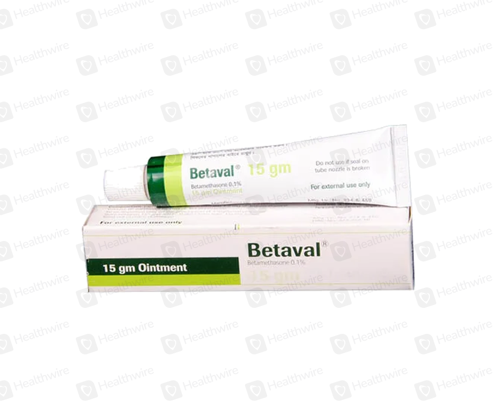 Betaval (0.1%) 15G Cream