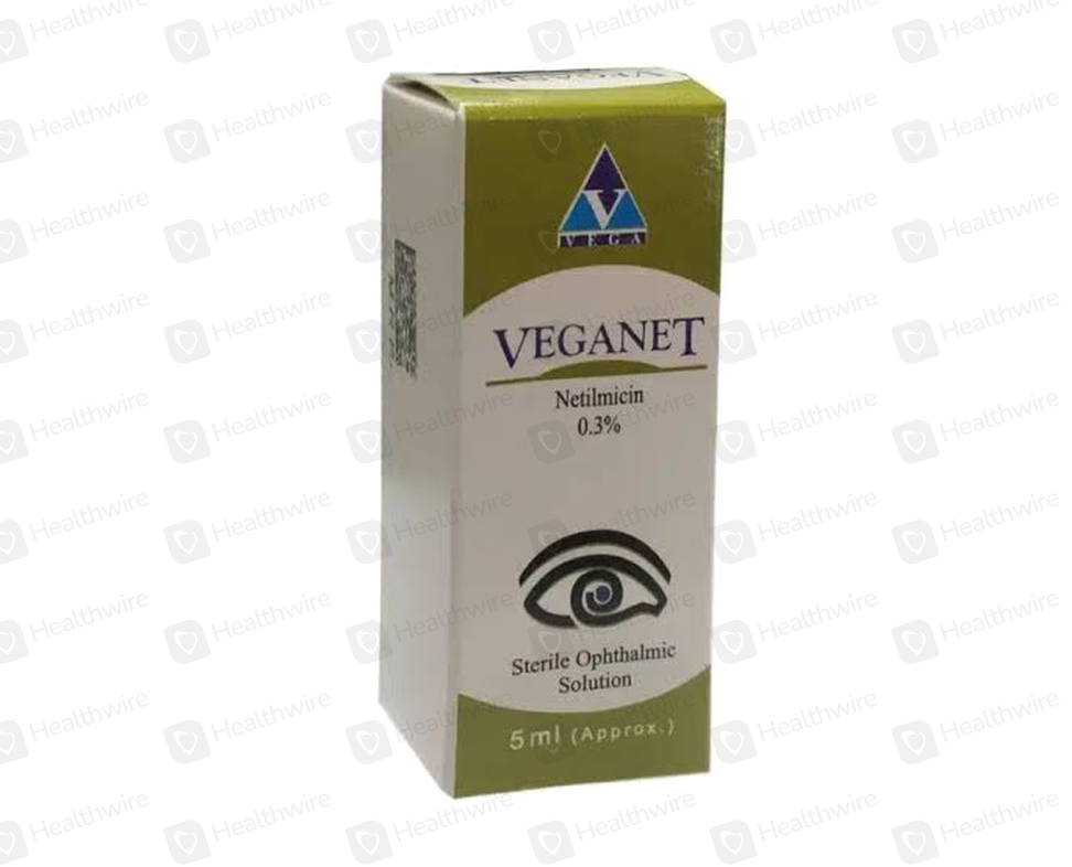 Veganet (0.3%) 5Ml Eye Drops