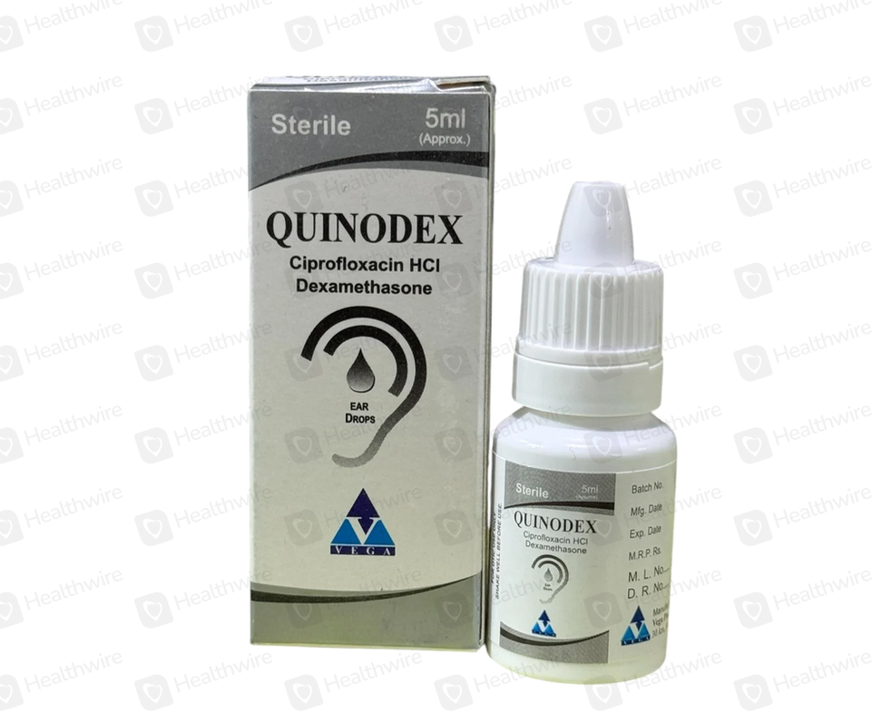 Quinodex (5Ml) Ear Drops
