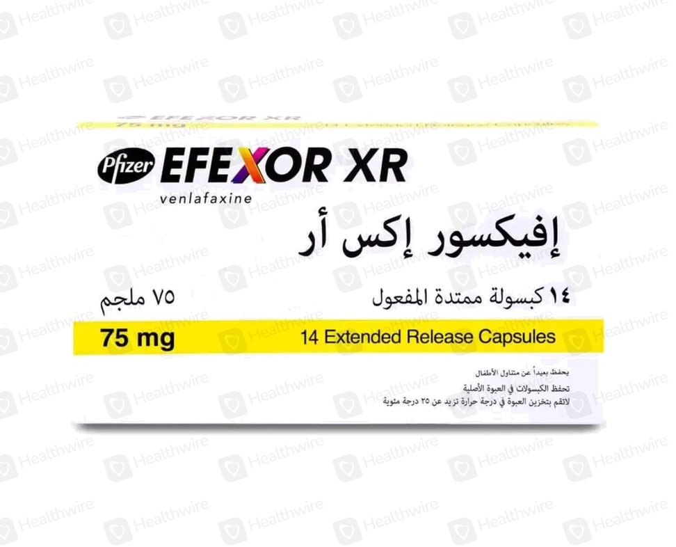 Efexor Xr (75Mg) 14 Capsules