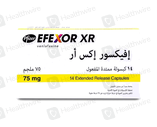 Efexor Xr (75Mg) 14 Capsules