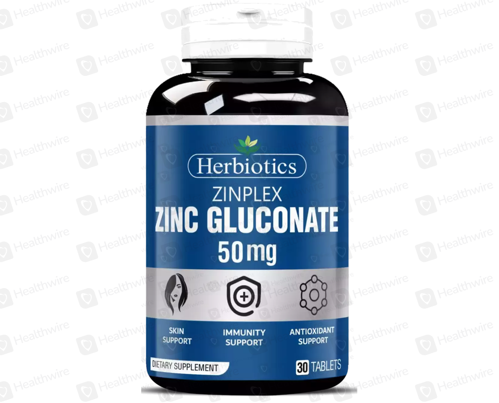 Herbiotics Zinplex (50Mg) 30 Tablets