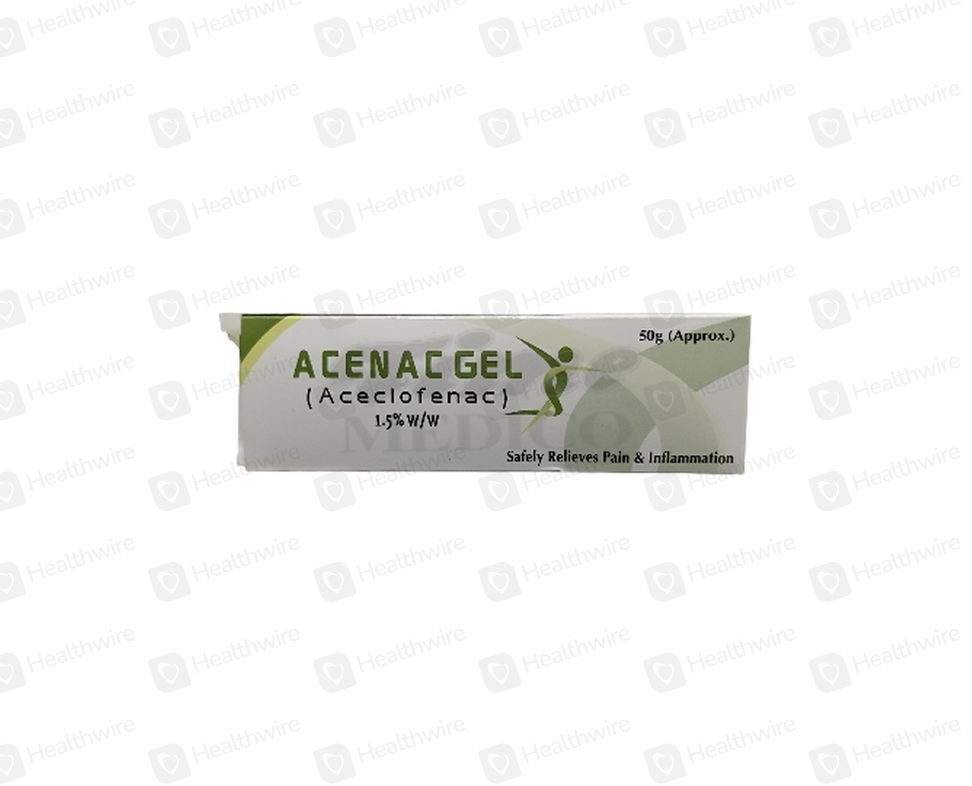 Acenac (1.5%W/W) 50G Gel