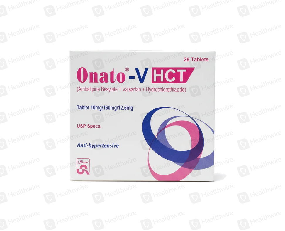 Onato-V Hct (10Mg/160Mg/12.5Mg) 28 Tablets