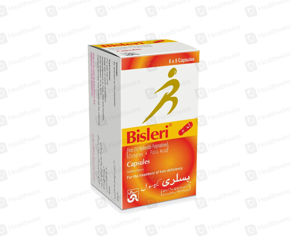 Bisleri (100Mg/350Mcg) 30 Capsules